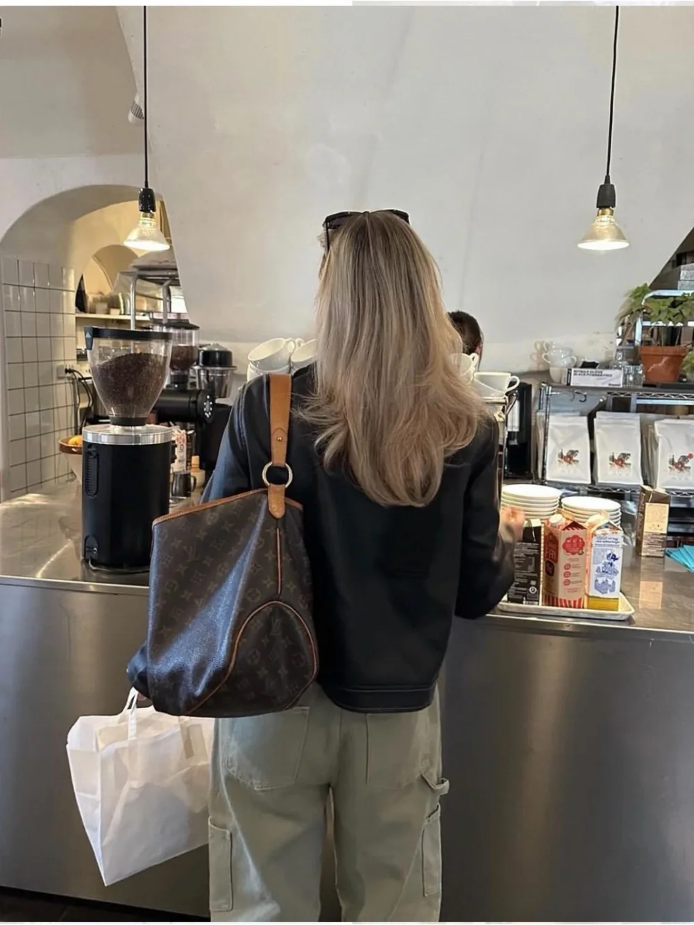 Louis Vuitton Brown Monogram Delightful MM Bag